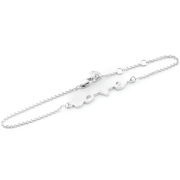 Gold bracelet with custom inscription Hamna Image