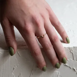 Minimalist ring PALERMO