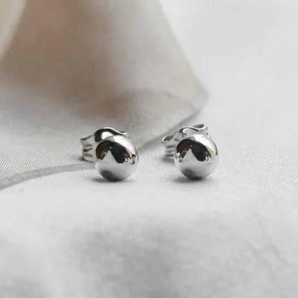 Gold ball earrings ALIANO Image