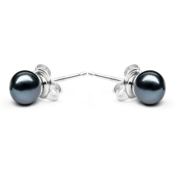 Stud pearl earrings QIANA Image