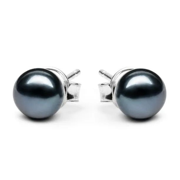 Stud pearl earrings QIANA Image