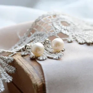 Stud pearl earrings QIANA Thumbnail