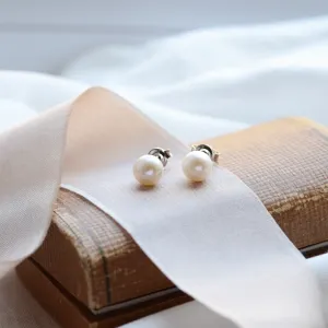 Stud pearl earrings QIANA Thumbnail