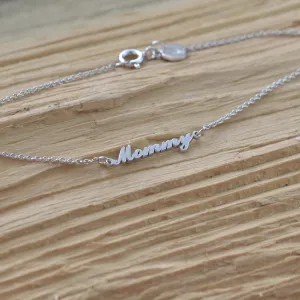 Gold personalised bracelet with name BEA Thumbnail
