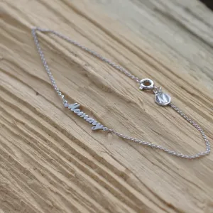 Gold personalised bracelet with name BEA Thumbnail