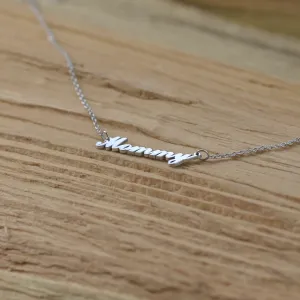 Silver necklace mommy ROSY Thumbnail