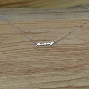 Silver necklace mommy ROSY Thumbnail