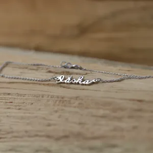 Silver bracelet with diamond TRISH Thumbnail