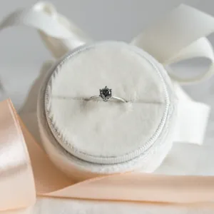 ELLERY salt and pepper diamond ring 0.5ct  Thumbnail