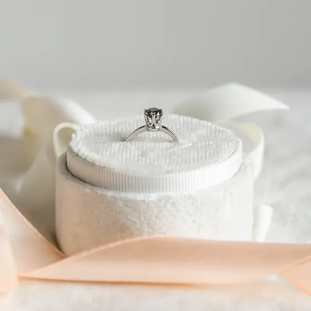 ELLERY salt and pepper diamond ring 0.5ct  Image