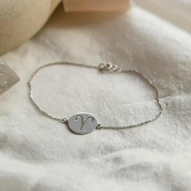 Diamond bracelet with a sign of zodiac ZOD Image