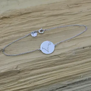 Silver bracelet with a zodiac constellation ZODIA Thumbnail