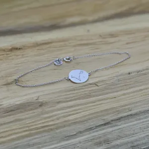 Silver bracelet with a zodiac constellation ZODIA Thumbnail