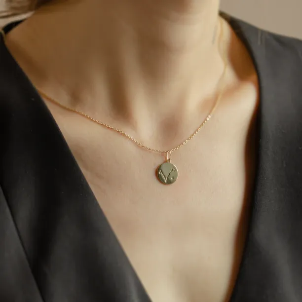 Diamond pendant with a zodiac constellation ZODIAC Image