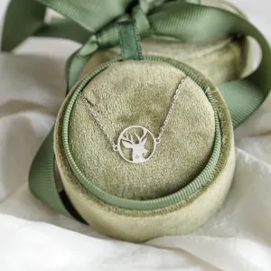 APRIL Silver bracelet with a diamond Thumbnail