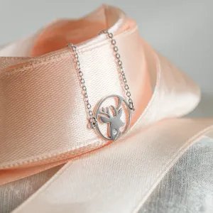 APRIL golden  bracelet with a diamond Thumbnail