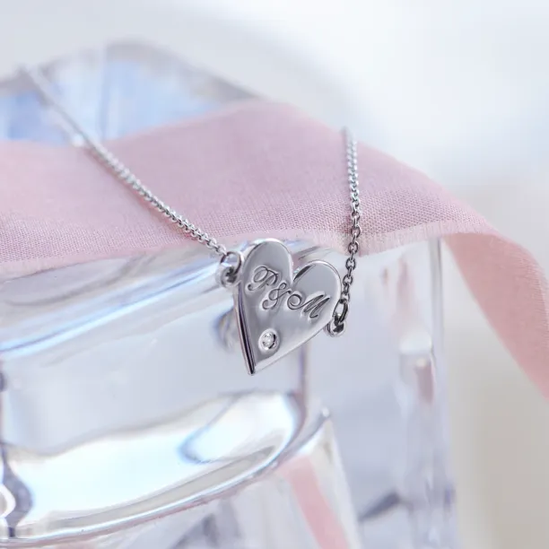 VICKY Silver bracelet with a diamond Image