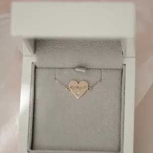 VICKY golden bracelet with a diamond Thumbnail