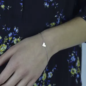 CINDY golden bracelet with a diamond Thumbnail