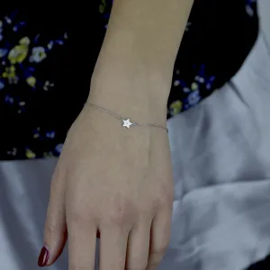 ANITA silver bracelet with a diamond Thumbnail