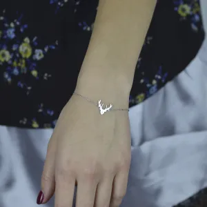 ELLEN silver bracelet with a diamond Thumbnail