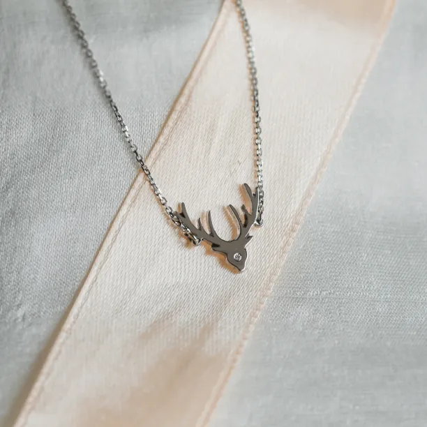 ELLEN golden bracelet with a diamond Image