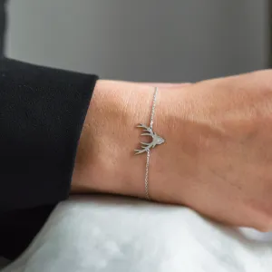 ELLEN golden bracelet with a diamond Thumbnail