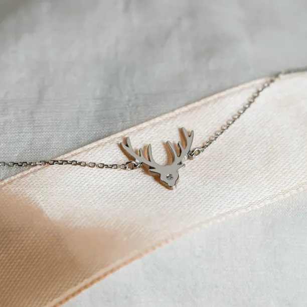 ELLEN golden bracelet with a diamond Image