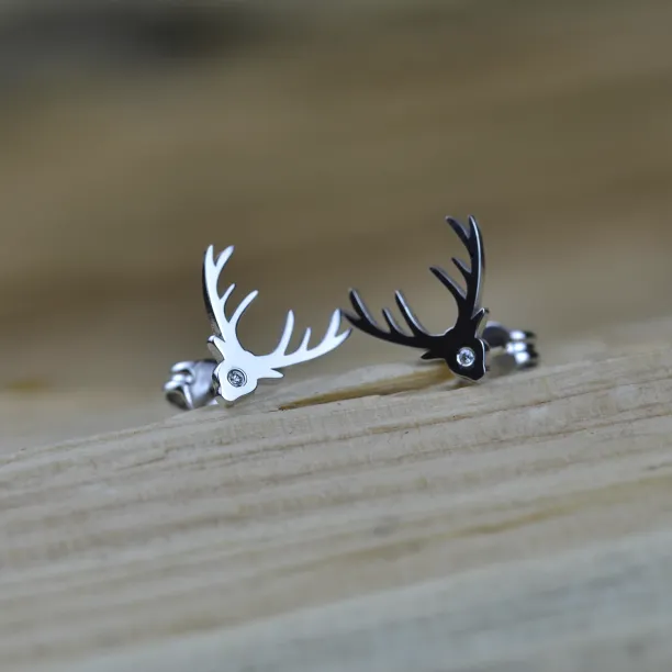 LOIS Silver earrings with a diamond Image