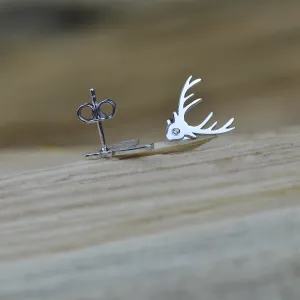 LOIS Gold earrings with a diamond Thumbnail