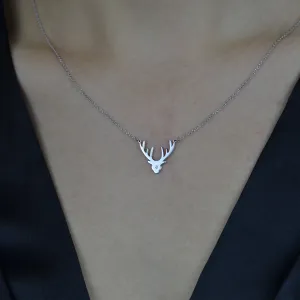 ELIANA diamond necklace of silver Thumbnail