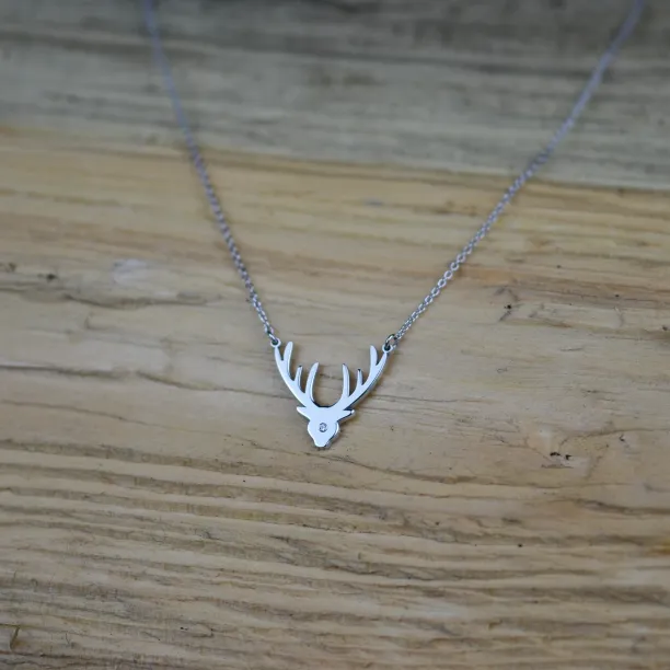 ELIANA diamond necklace of silver Image