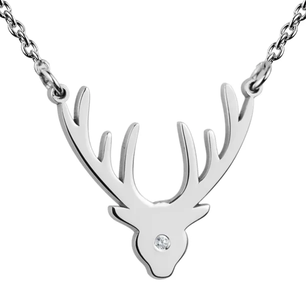 ELIANA diamond necklace of silver Image
