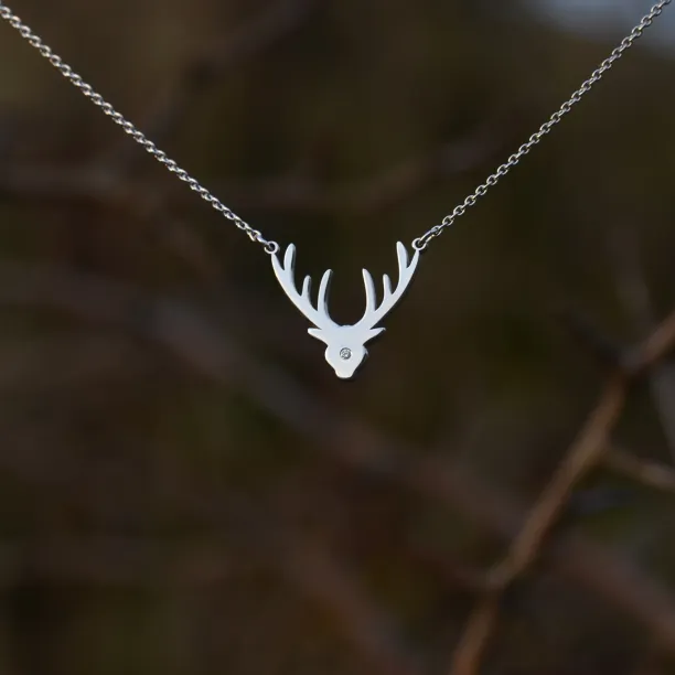 ELIANA diamond necklace of gold Image