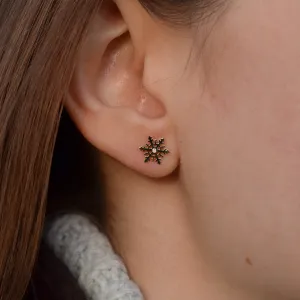 ARIANA silver earrings with a diamonds Thumbnail