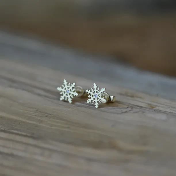 ARIANA gold earrings with a diamonds Image