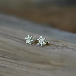 ARIANA gold earrings with a diamonds Thumbnail