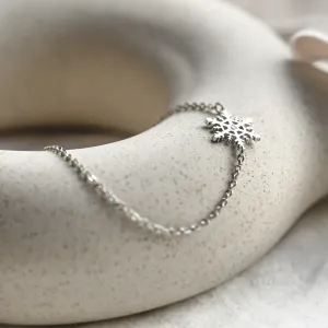 CORA gold bracelet with a diamond Thumbnail