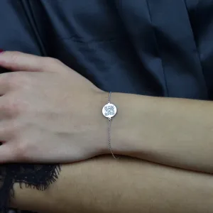 Original silver bracelet with QR-code ALEXA Thumbnail