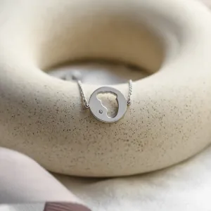 ZOE golden diamond bracelet with baby foot trace Thumbnail