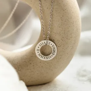 Necklace with the ring SOLOBA Thumbnail