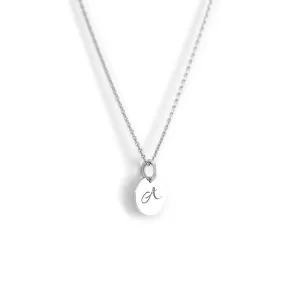 Minimalist necklace with engraving option ALTA Thumbnail
