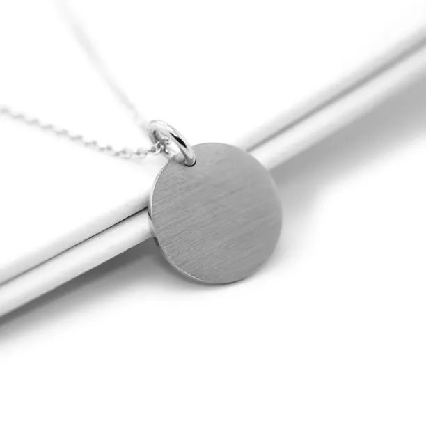 Minimalist necklace with engraving option ALTA Image