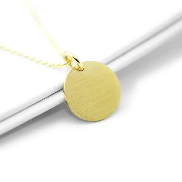 Minimalist necklace with engraving option ALTA Image