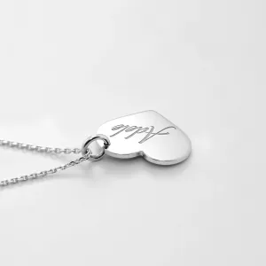 Heart shaped pendant MOSS Thumbnail