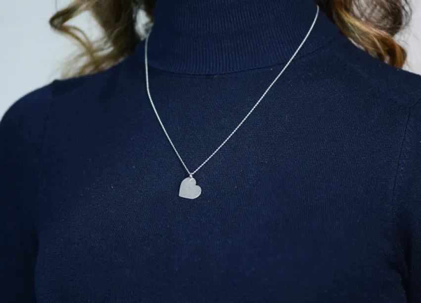 Heart shaped pendant MOSS Image