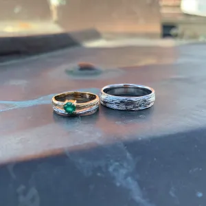 Unique gold wedding rings DRIS Thumbnail
