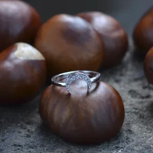 DISI crescent shape gold ring  Thumbnail