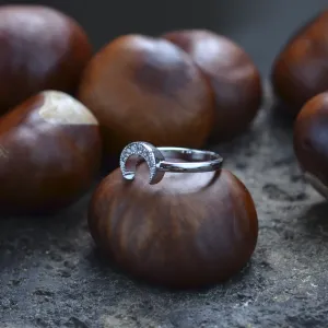 DISI crescent shape gold ring  Thumbnail