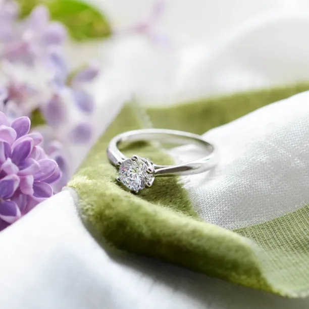 OLLY gold diamond wedding ring Image